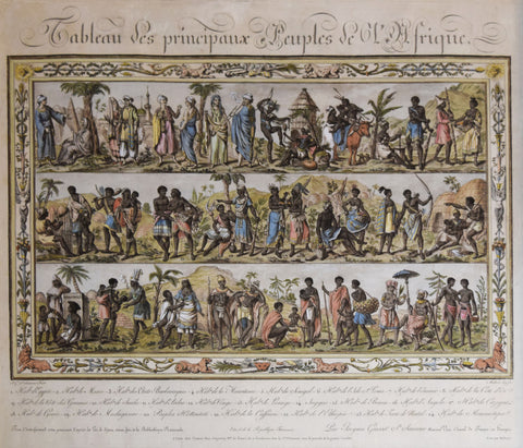 Jacques Grasset de Saint-Sauveur (1757-1810), Tableau des Principaux Peoples de l’Afrique