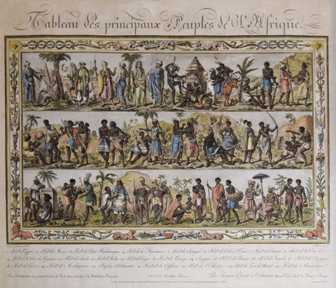 Jacques Grasset de Saint-Sauveur (1757-1810), Tableau des Principaux Peoples de l’Afrique