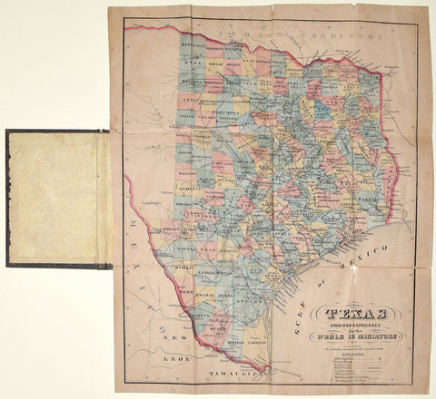 Texas Engraved Expressly for the World in Miniature.