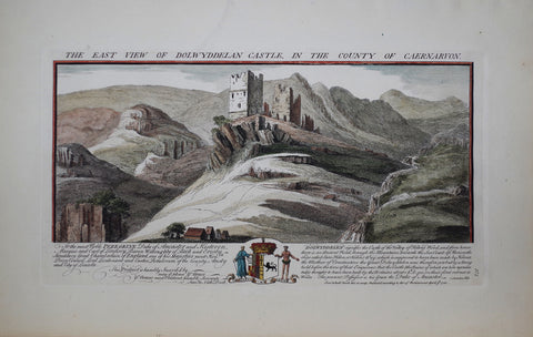Samuel Buck (1696-1779) and Nathaniel Buck (fl. 1724-1759), The East View of Dolwyddelan Castle