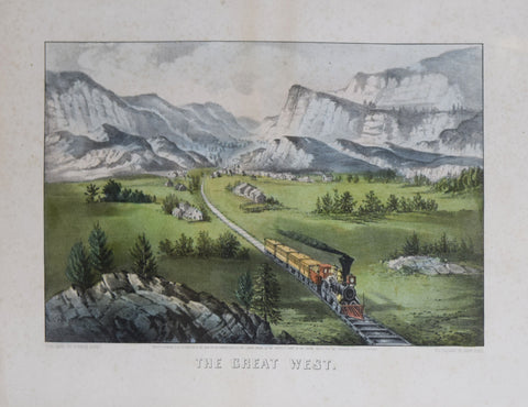 Nathaniel Currier (1813-1888) & James Merritt Ives (1824-1895), The Great West