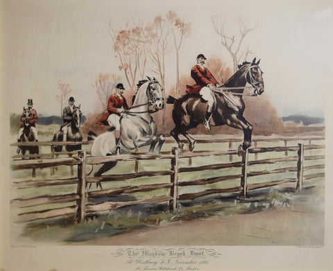 ﻿W. S. Vanderbilt Allen, The Meadow Brook Hunt - Hitchcock Jr Master