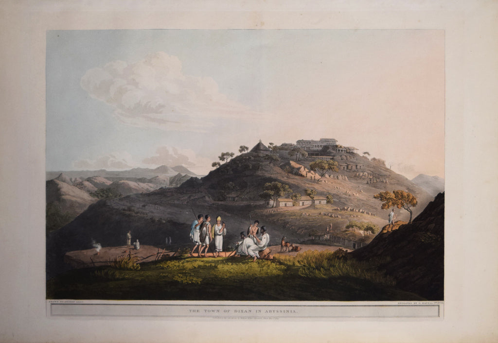 Henry Salt (1780-1827), The Town of Dixan in Abyssinia – Arader Galleries