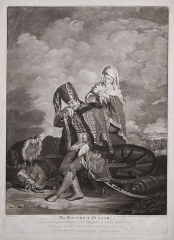 Valentine Green After G. Carter, The Wounded Hussar