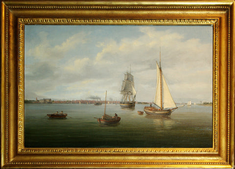 Thomas Birch (1779 - 1851), Philadelphia from the Delaware River
