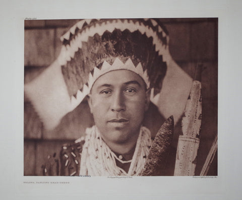 Edward S. Curtis (1868-1953), Tolowa Dancing Head-Dress Pl 455