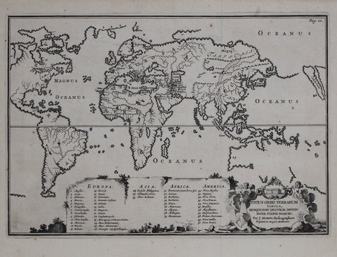 Moxon, Joseph  (English, 1627-1691) Totius Orbis Terrarum...