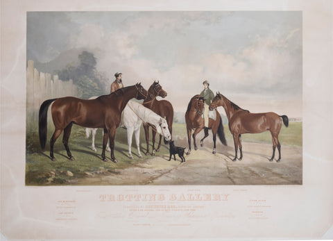 W. F. Attwood, artist, Trotting Gallery