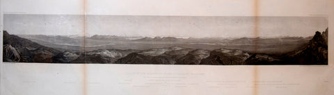 Frederick W. von Egloffstein (1824-1885), artist, Valley of Humboldt River at Lassen's Meadows
