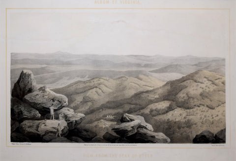 Edward Beyer (1820-1865), View from the Peak of Otter