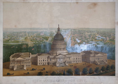 E. Sachse & Co., View of Washington City