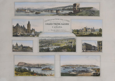 William Abbott, Views of the Principal Cities on the Line of the Grand Trunk Railway of Canada