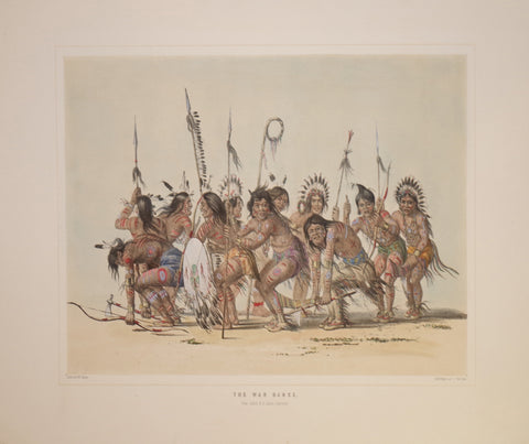 George Catlin (1796-1872), War Dance