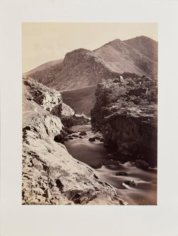 Carleton Watkins (American, 1829-1926), 709. The Devil’s Gate, Weber Canon, Utah