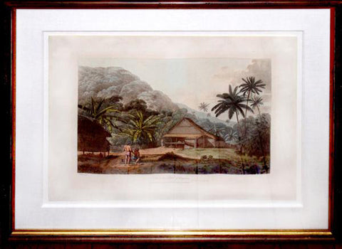 John Webber (1751-1793), View in the Island of Cracatoa