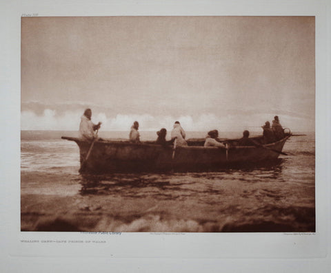 Edward S. Curtis (1868-1953), Whaling Crew–Cape Prince of Wales Pl 709