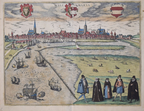 Georg Braun (1541-1622) & Franz Hogenberg (c.1538-1590), Wiis Maria