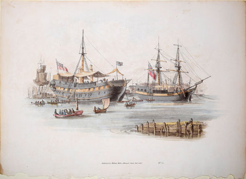 William Henry Pyne (1770–1843), Prison Ships