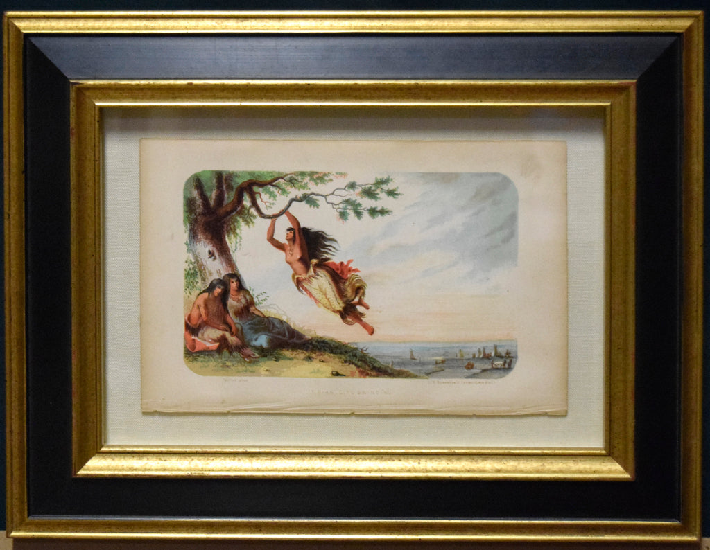 Alfred Jacob Miller (1810-1874), Indian Girl Swinging – Arader