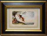 Alfred Jacob Miller (1810-1874), Indian Girl Swinging