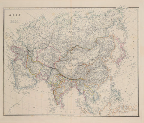 John Arrowsmith (1790-1873) Asia
