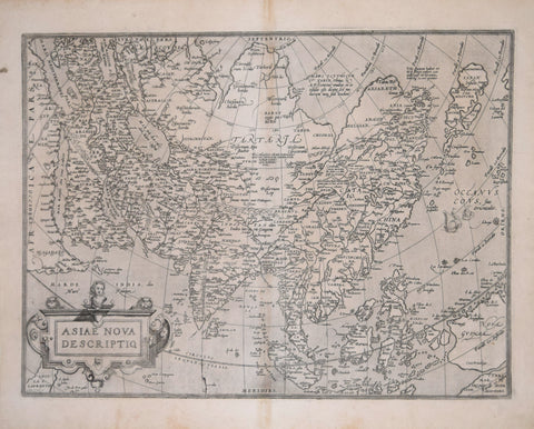 Abraham Ortelius (Flemish, 1527-1598), Asiae Nova Descripito