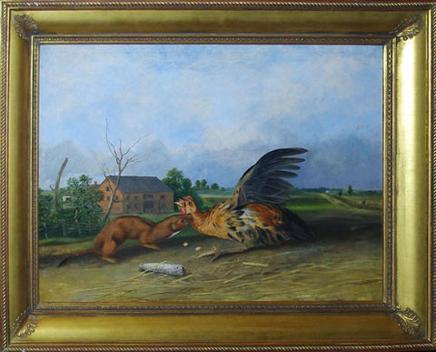 John Woodhouse Audubon (1812-1862), Tawny Weasel - Putorius Fuscus