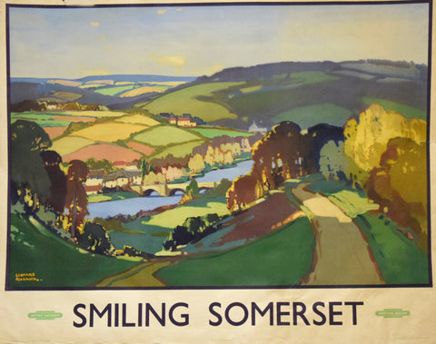Leonard Richmond (British, 1889-1965), Smiling Somerset [British Railways]