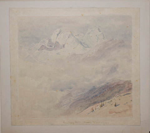 Samuel Colman (1832-1920), The Majestic Rocky Mountains, near Donald Lake