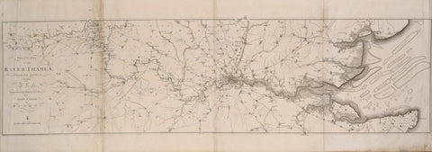 John & Josiah Boydell The Course of the River Thames from It’s Source to the Sea