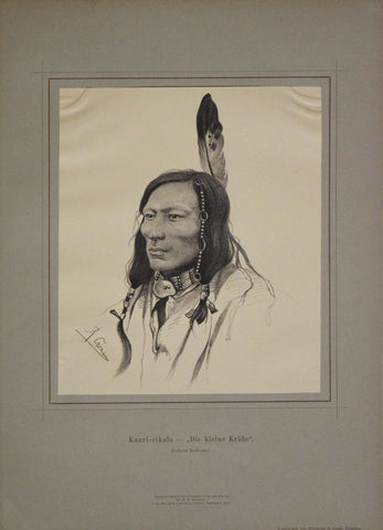 Rudolf Cronau (1855-1939) Kanri-cikala - Die kleine Krake. Dakota Indianer. 7.