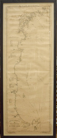 George W. Eldridge Geo. W. Eldridge’s Chart E, Gloucester to Entrance to Kennebec River