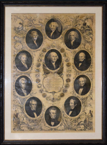G. & W. Endicott, Lithographers, The Presidents of the United States.