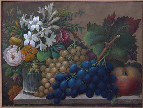 European School, Fruit And Flowers