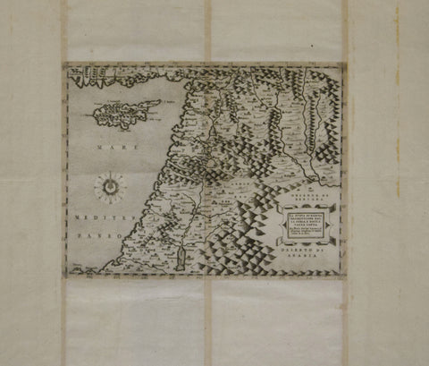 Paolo Forlani (Italian, Fl. 1560-1571), La Nuovo et Estatta Descrittione Del La Soria E Terra Sancta