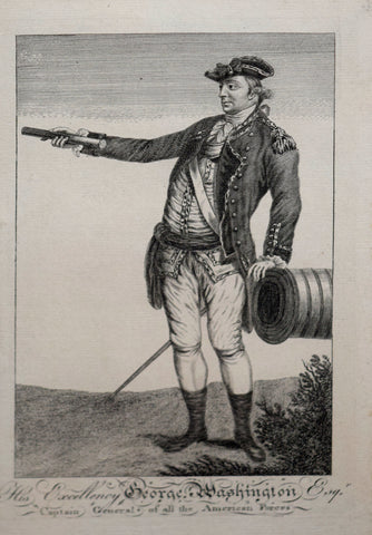 Artist, Unknown, His Excellency George Washington Esq., Captain General of all American Forces