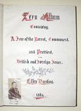 Ellen Harding (British 1809-1893), Fern Album Containing, A Few of the Rarest, Commonest, and Prettiest, of the British and Foreign Ferns