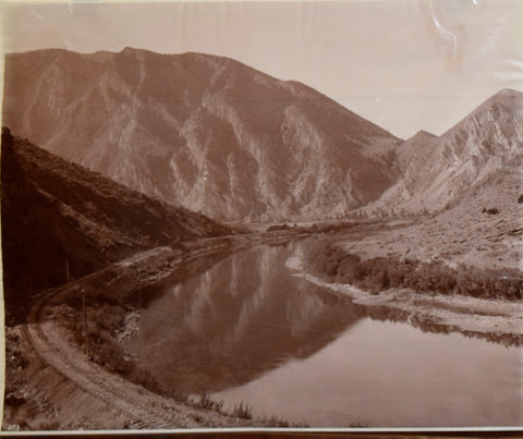 Frank Jay Haynes (1853-1921), #3173, East Entrance, Jefferson Canyon for the Northern Pacific Railroad