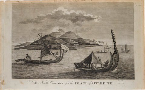 Alexander Hogg, The North East View of the Island of Otaheite [Tahiti]
