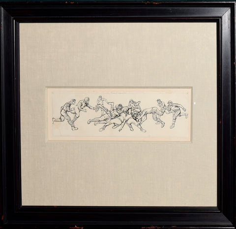 Charles Huard (1874-1965) [Rugby/Football Match