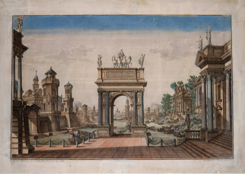 Vue d’Optique, Italian Architecture Scene