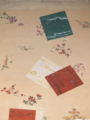 Japanese School, Floral Study