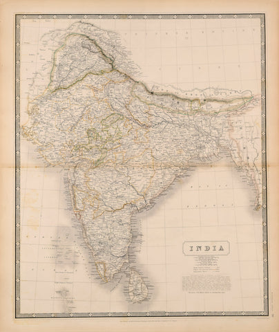Alexander Keith Johnston (1804-1871)  India, Pl. 26