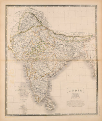 Alexander Keith Johnston (1804-1871) India, Pl. 26