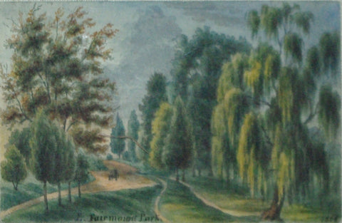 August Kollner (American, active 1838–72),  E. Fairmount Park. 1864. [Fairmount Park, Philadelphia]