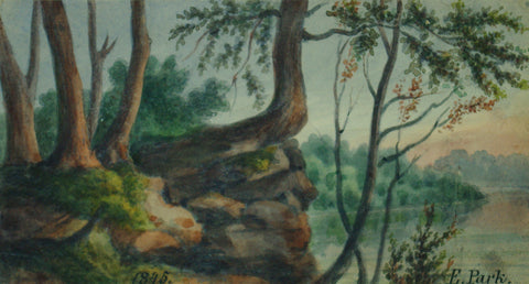 August Kollner (American, active 1838–72),  E. Park. 1845. [Fairmount Park, Philadelphia]