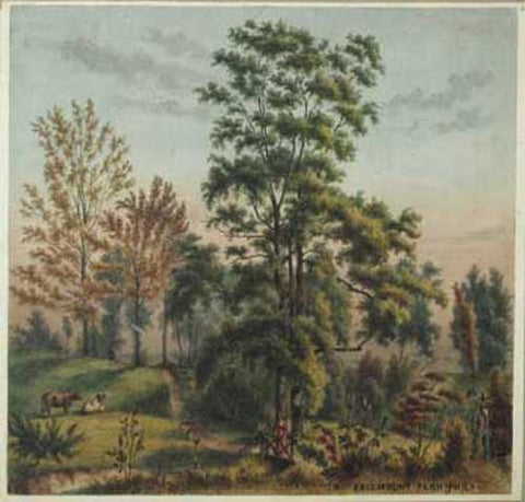 August Kollner (American, active 1838–72), In Fairmount Park. Oct. 2, 1879