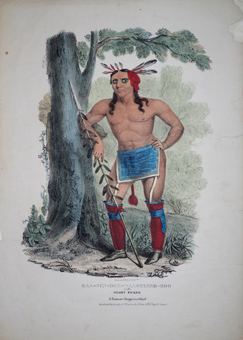 James Otto Lewis (1799-1858), Kaa Nun Der or the Berry Picker
