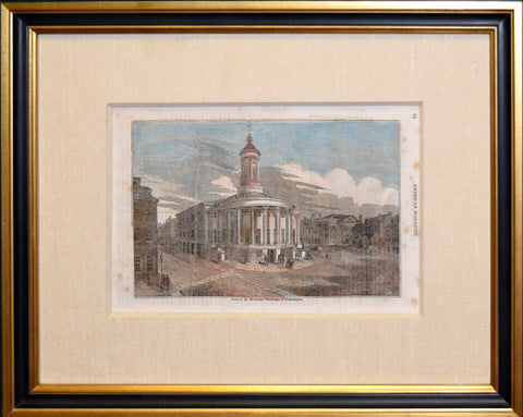 Nicholas B. Devereaux, engraver, View of the Merchants' Exchange, at Philadelphia