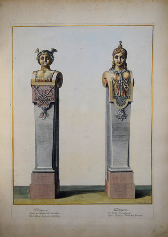 Pierre Le Pautre (1652-1716), Mercure and Minerue